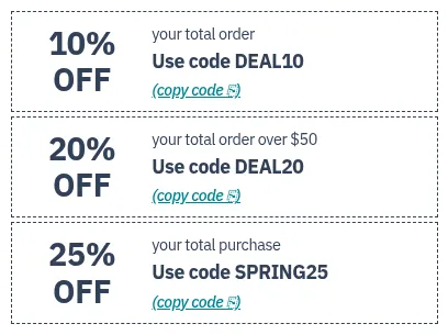 Featured image for Coupon Codes